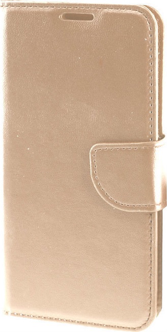 Leather Wallet Case With Silicone Back Cover for Samsung Galaxy J7 Prime 2 gold (OEM)