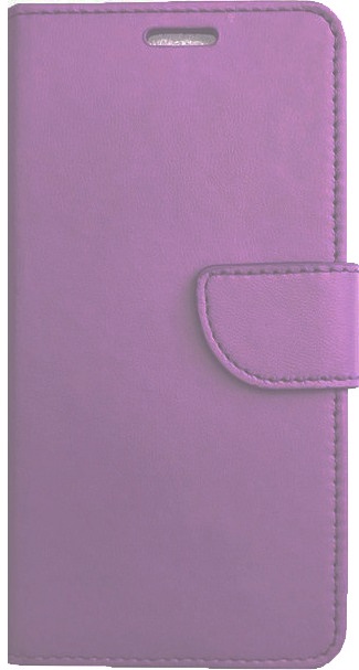 Leather Wallet Case With Silicone Back Cover for Samsung Galaxy J7 Prime 2 purple (OEM)