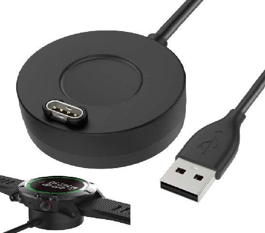Garmin Fenix 5/5S/5X Plus 6/6S/6X Pro Dock Charger with USB Cable (OEM)