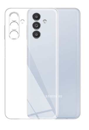 SILICONE CASE REAR BACK FOR  SAMSUNG GALAXY  A15 4G/ 5G  TRANSPARENT (OEM)