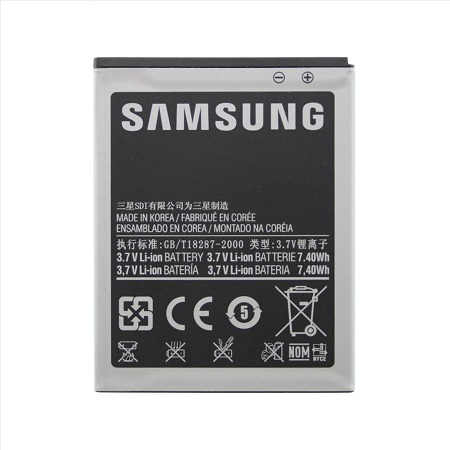 Samsung Galaxy S 2 (i9100) Authentic Battery EB-F1A2GBU (1650 mAh)