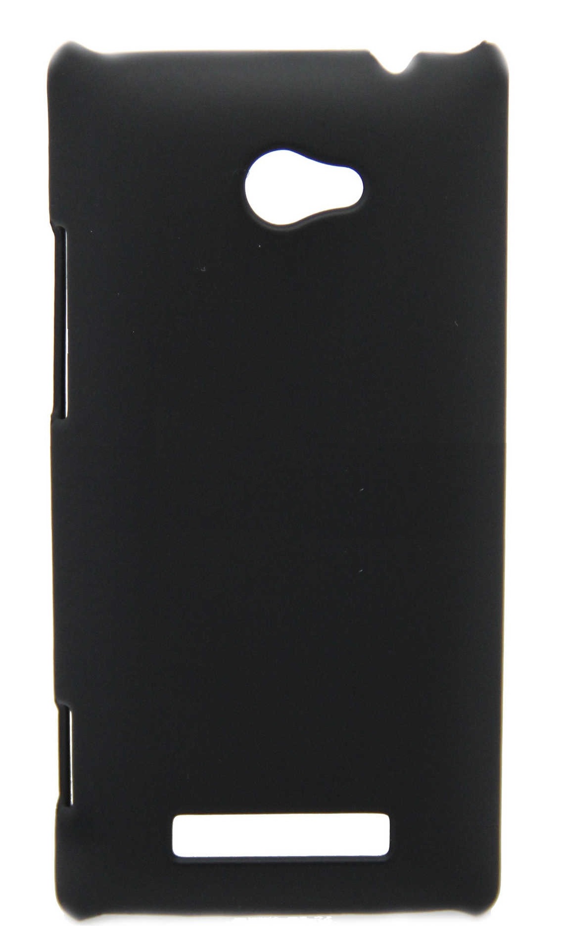 HTC 8X Velvet Feel Hard Back Cover Case (Black) (Ancus) for HTC 8X Windows Phone Velvet Fe