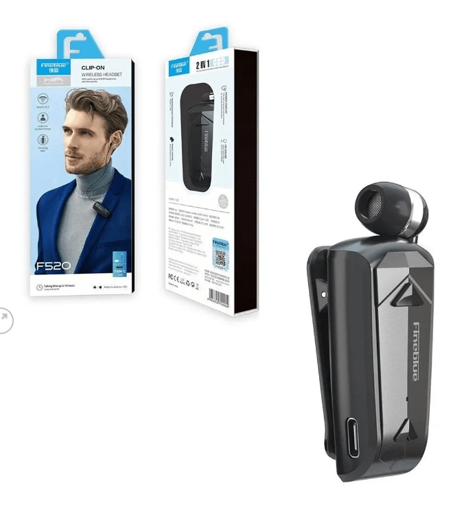 Fineblue F520 In-ear Bluetooth Handsfree Headphone Black