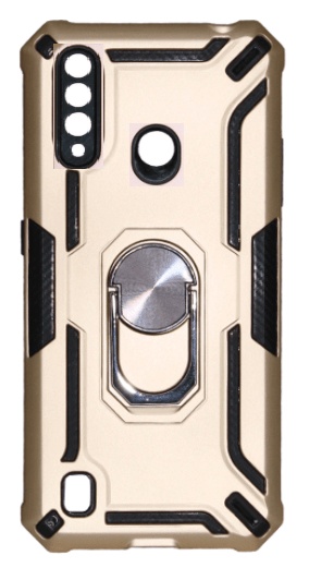 Finger Ring Kickstand Armor Case for Huawei P40 Lite E (Gold, OEM) (OEM)