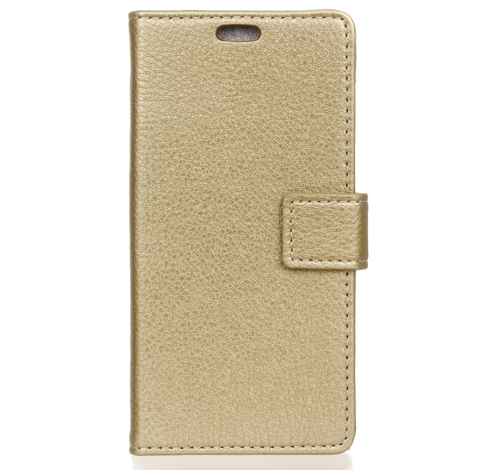 Θήκη Flip Wallet για Samsung Galaxy J7 2017 - Χρυσό (ΟΕΜ)