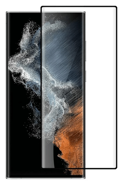 Samsung Galaxy S24 Ultra Full-Cover Screen Protector (Black) (OEM)