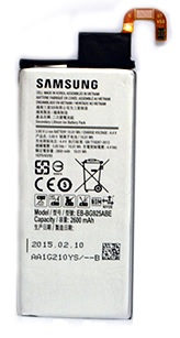 Genuine Samsung SM-G925F Galaxy S6 Edge Battery Li-Ion EB-BG925ABE 2600mAh- Samsung part no: GH43-04420A (Bulk)