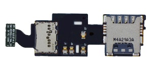Genuine Samsung SM-N915FY Galaxy Note Edge Sim/Memory Card Reader Flex- Samsung part no: GH59-14204A