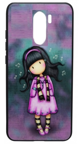 SANTORO Lonton Gorjuss Girl Hard Back Cover - New Design for Xiaomi Pocophone F1 (OEM)