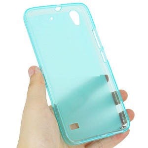 Huawei Ascend G620s - Θήκη TPU Gel Ανοιχτό Γαλάζιο (OEM)