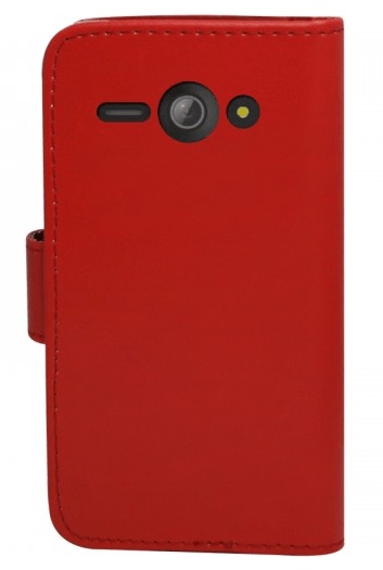 Huawei Ascend Y530 - Δερμάτινη Θήκη Πορτοφόλι Κόκκινη (ΟΕΜ)