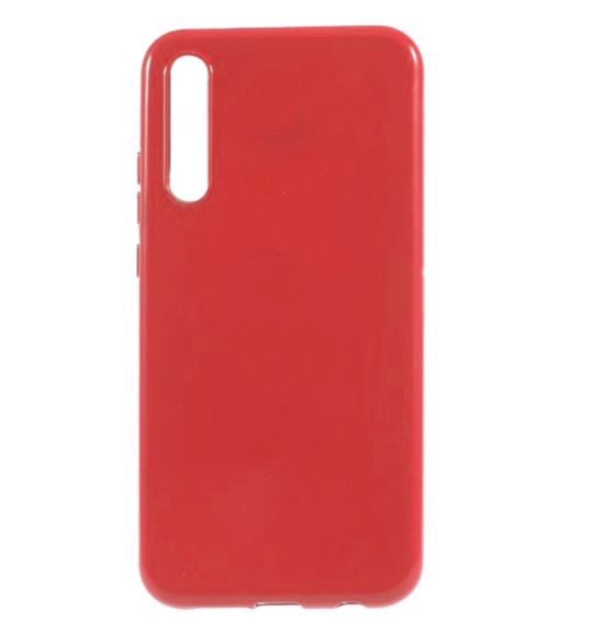 Huawei P20 Senso Flex Luxury Metallic Red Back Cover Case