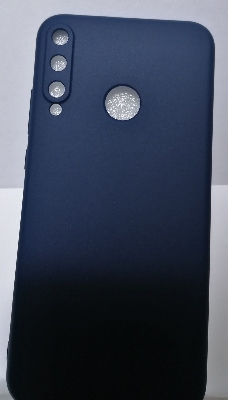 Θήκη Huawei P40 Lite E Σιλικόνης Μπλε Σκουρο (OEM)