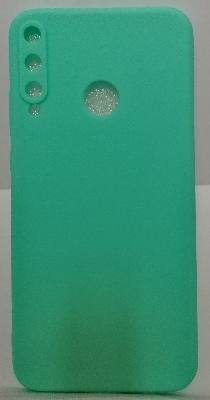 Θήκη Huawei P40 Lite E Σιλικόνης Γαλαζοπράσινο (OEM)
