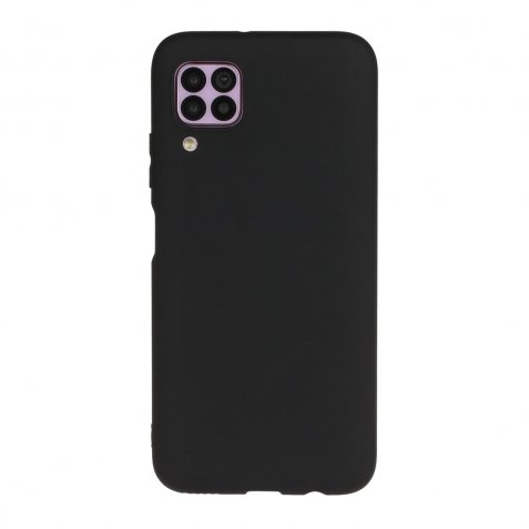 Θήκη Huawei P40 Lite Σιλικόνης Μαύρη (OEM)