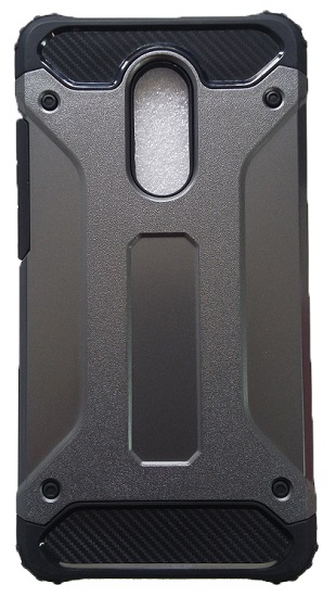Hybrid Armor Tough Rugged Case for Xiaomi Redmi Note 4X - Grey