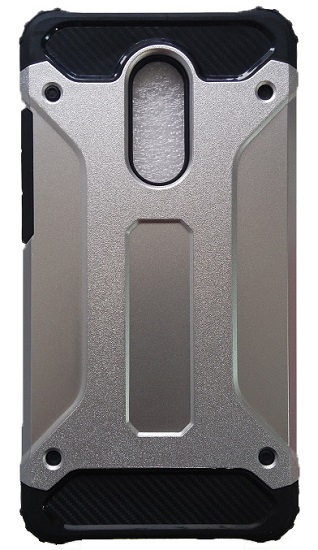 Hybrid Armor Rugged Case for Xiaomi Redmi Note 4X - Silver