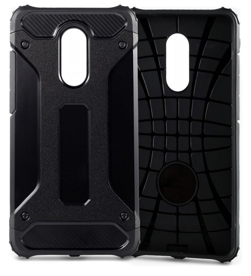 Hybrid Armor Rugged Case for Xiaomi Redmi Note 4X - Black
