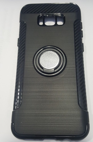 Samsung Galaxy S8 Hybrid TPU + Silicone Rotating Case (360-Degree)
