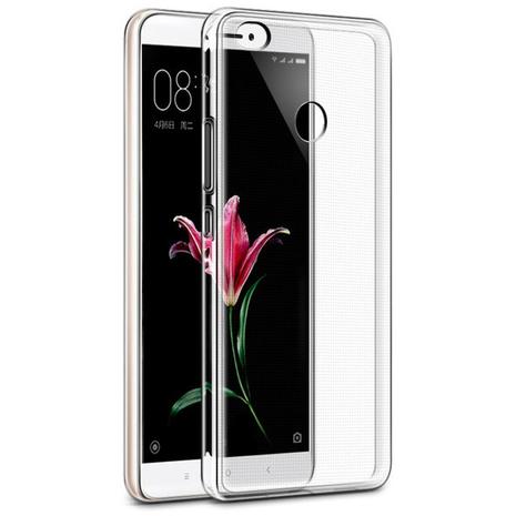 iNOS Clear Silicon Back Cover Case for Xiaomi Mi Max