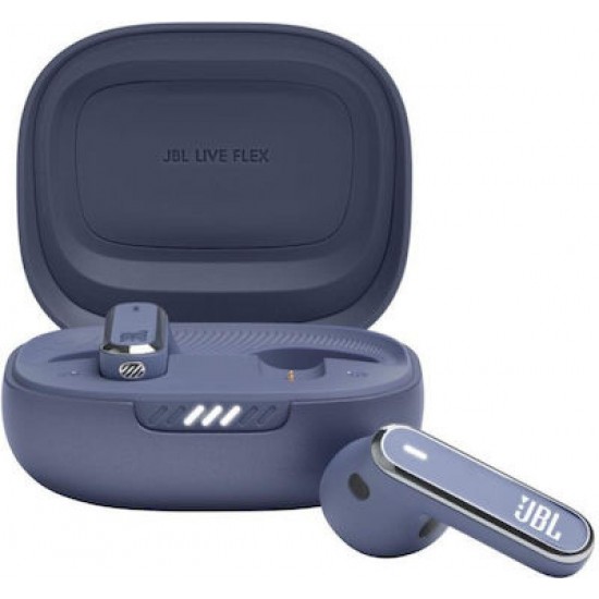 JBL Live Flex Earbuds Bluetooth Headphones (Blue) (JBLLIVEFLEXBLU)