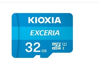 Kioxia Exceria microSD Memory Card 32GB M203 UHS-I U1 with Adapter (LMEX1L032GG2)