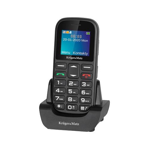 Kruger & Matz Simple 920 Dual SIM Keypad Mobile Phone (Black)