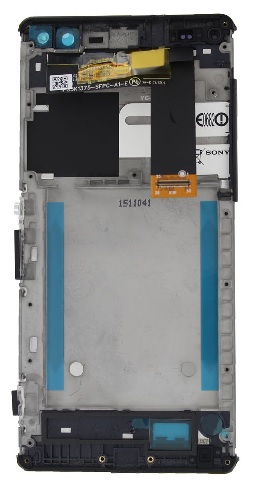 LCD with Touch Screen Digitizer Assembly Black for Sony Xperia C5 Ultra (E5553) White (Repair Part) (Bulk)