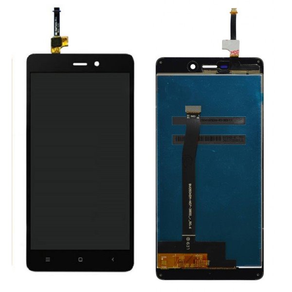 Οθόνη LCD Με Μηχανισμό Αφής και Πλαίσιο για Xiaomi Redmi 3 3S 3 Pro Μαύρο (BULK) (OEM)