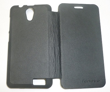Lenovo A319 - Leather Case With Back Cover Black (OEM)