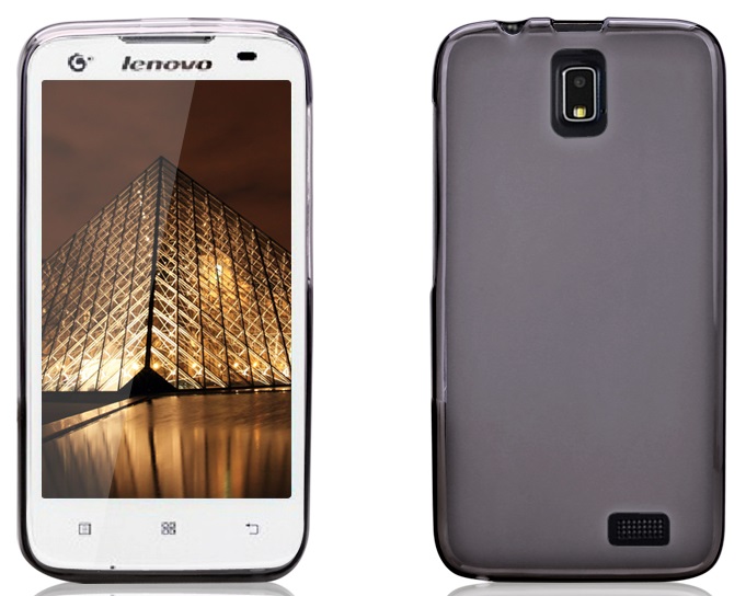 Lenovo A328 - Tpu-Gel Case Gray (OEM)