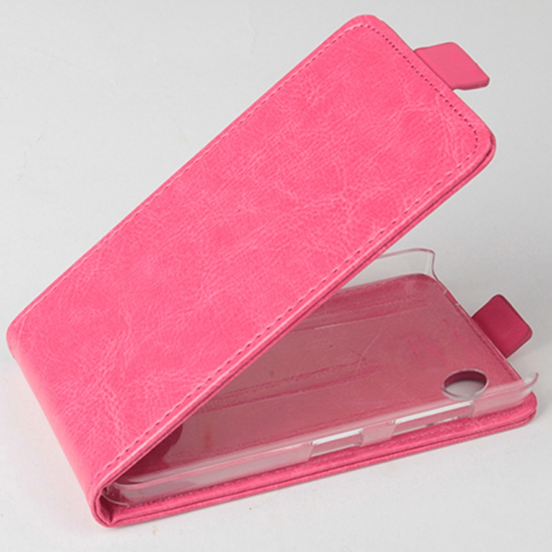Lenovo A369 - Leather Flip Case Pink (OEM)