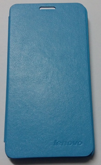 Lenovo A850+ - Δερμάτινη Θήκη Με Πίσω Κάλυμμα Γαλάζιο (OEM)