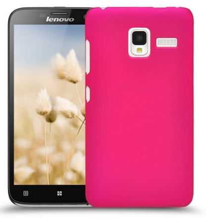 Lenovo A850+ - Plastic Case Back Cover Magenta (OEM)