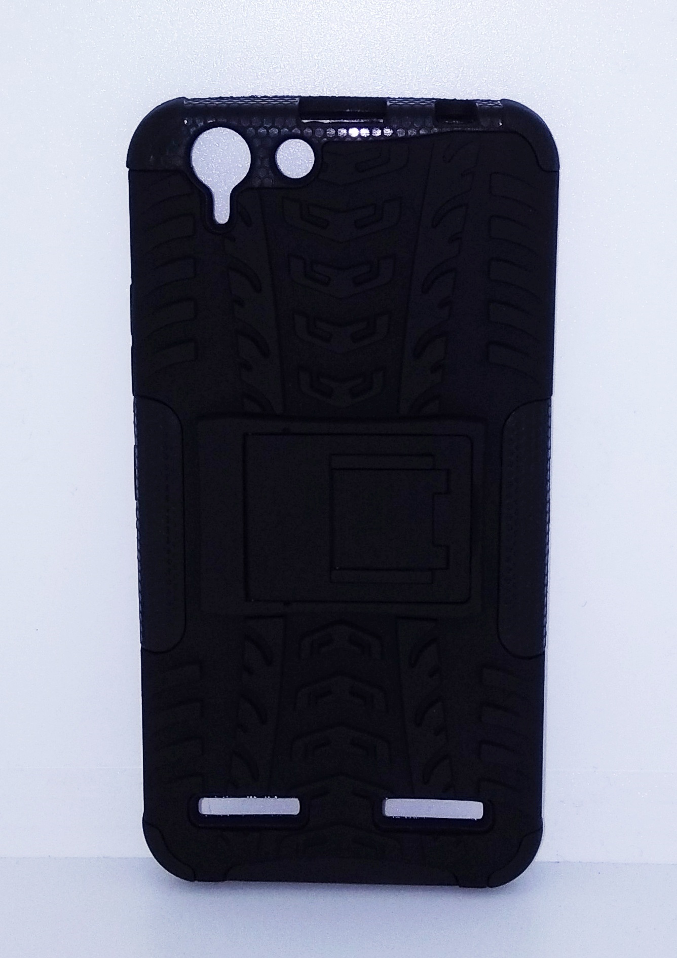 HARD BACK CASE WITH STAND FOR LENOVO LEMON 3/K5 BLACK