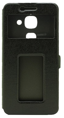 LETV LE 2 (LE 2 PRO), LE S3 Leather Case with Wake/Sleep Function & Plastic Back Cover (Black) (OEM)