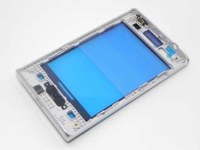 LG E400 Optimus L3 - Front Cover (White) με πλήκτρο on/off και home button