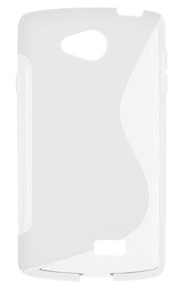 LG F60 D390 - Case TPU Gel S-Line Clear (OEM)