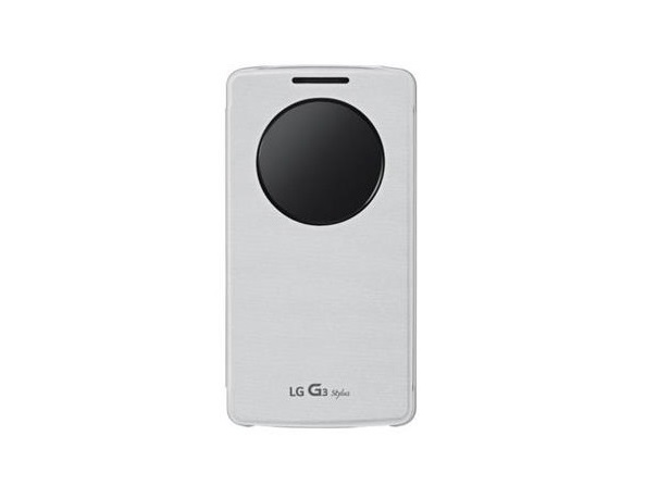 LG Quick Circle Flip Case for G3 Stylus (CCF-440G) (White)