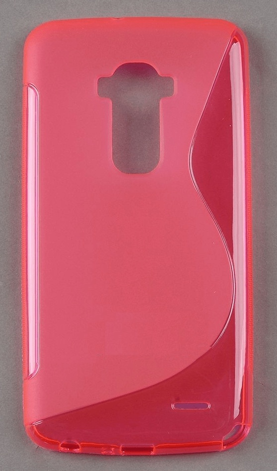 LG G Flex D955 - Θήκη TPU GEL S-Line Ρόζ (ΟΕΜ)