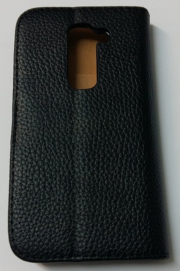 LG G2 Mini (D620) - Leather Wallet Stand Case Black (OEM)