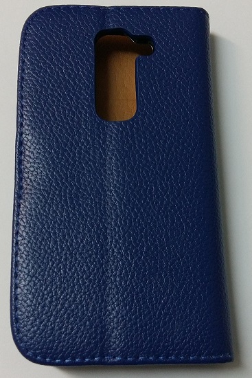 LG G2 Mini (D620) - Δερμάτινη Stand Θήκη Πορτοφόλι Μπλέ (OEM)
