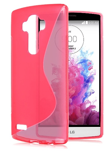 LG G4 H815 - Case TPU Gel S-Line Pink (OEM)