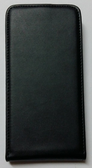 LG G4c H525N / Magna H500F - Leather Flip Case With Silicone Back Cover Black (OEM)