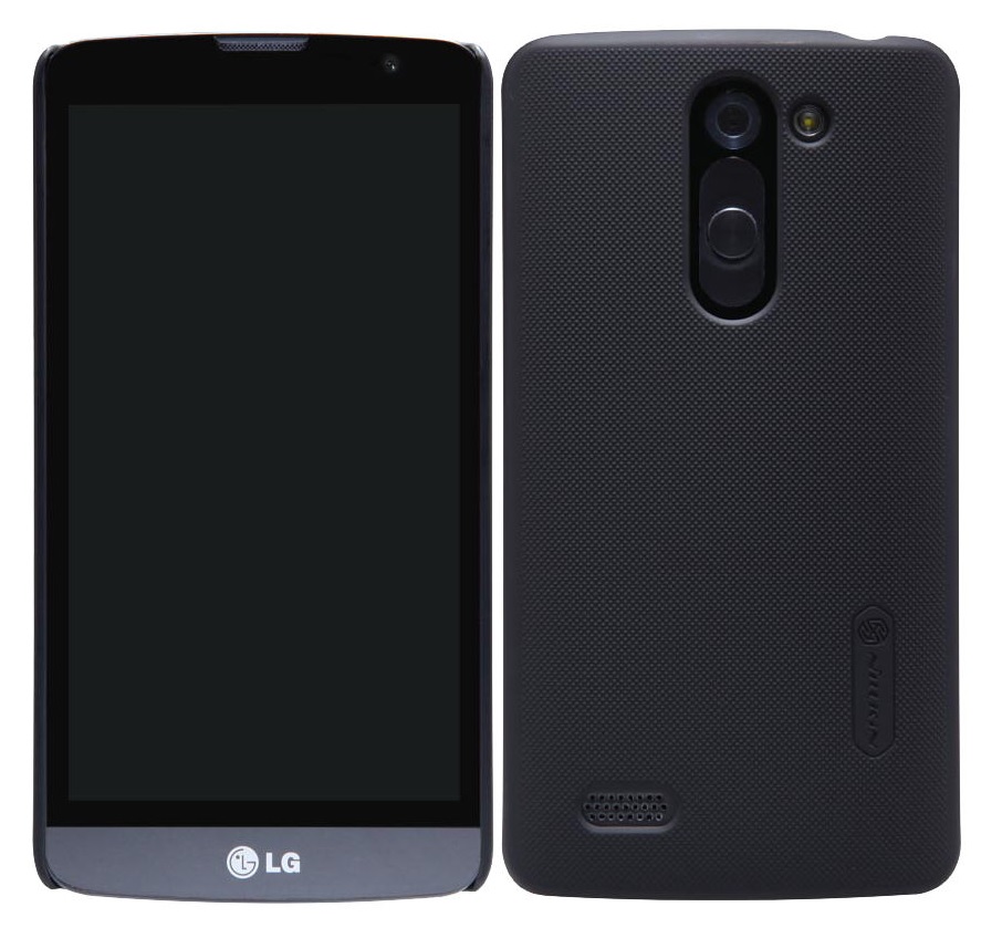 LG L Bello D331 Nillkin Frosted Shield Faceplate Case (Black) (Nillkin)