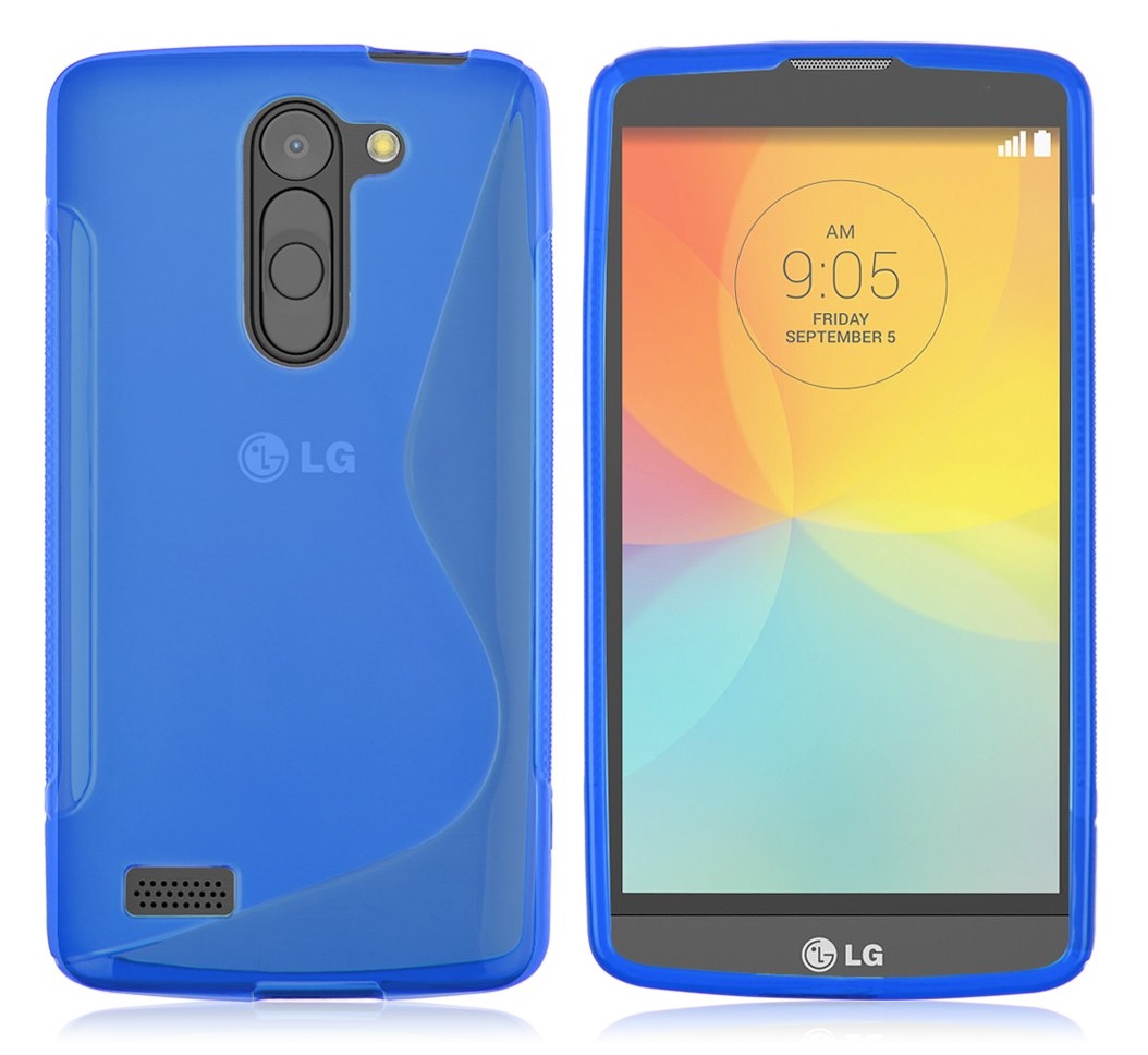 LG L Bello D331 -  Θήκη TPU Gel S-Line Μπλέ (OEM)