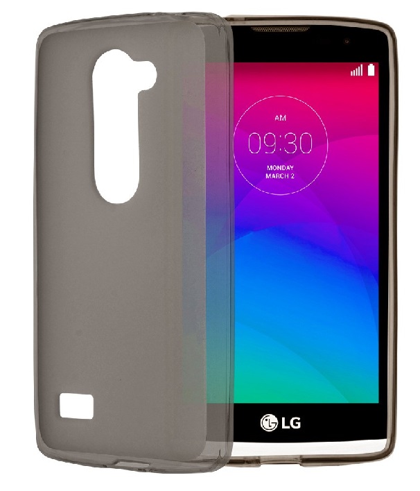 LG Leon (H340N) - TPU GEL Case Grey (OEM)