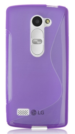 LG Leon (H340N) - TPU GEL Case S-Line Purple (OEM)