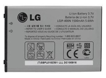 LG Battery for LG GT540 Optimus (LGIP-400N) (Bulk)