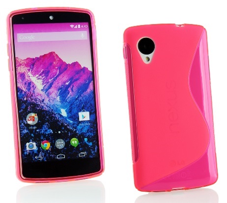 LG Nexus 5 D820 / D821 - Θήκη TPU GEL S-Line Ρόζ (OEM)